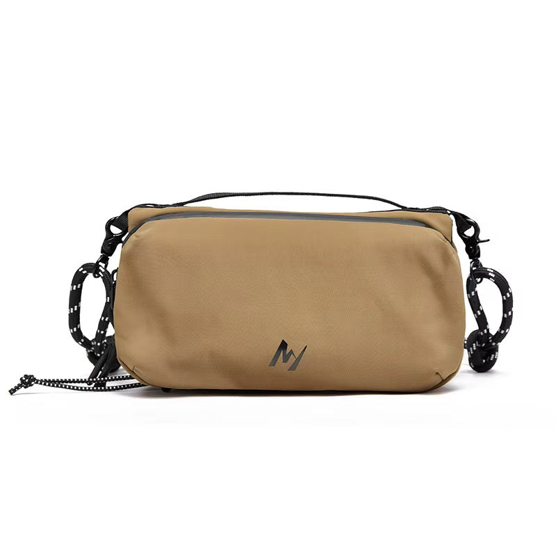 Sac bandoulière beige multifonction