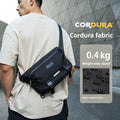Sac bandoulière Cordura – Noir